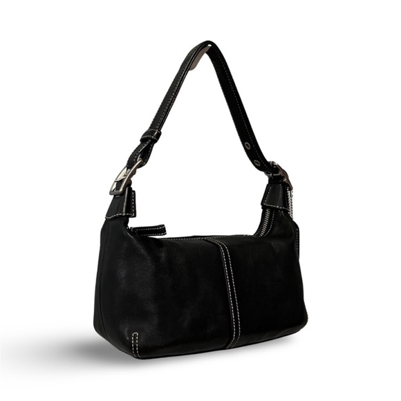 Coach Soho Black Leather Legacy Convertible Demi Hobo Shoulder Bag - Picture 3 of 9